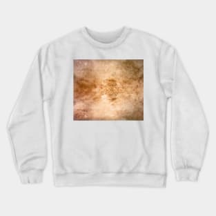 Light bronze grunge texture Crewneck Sweatshirt